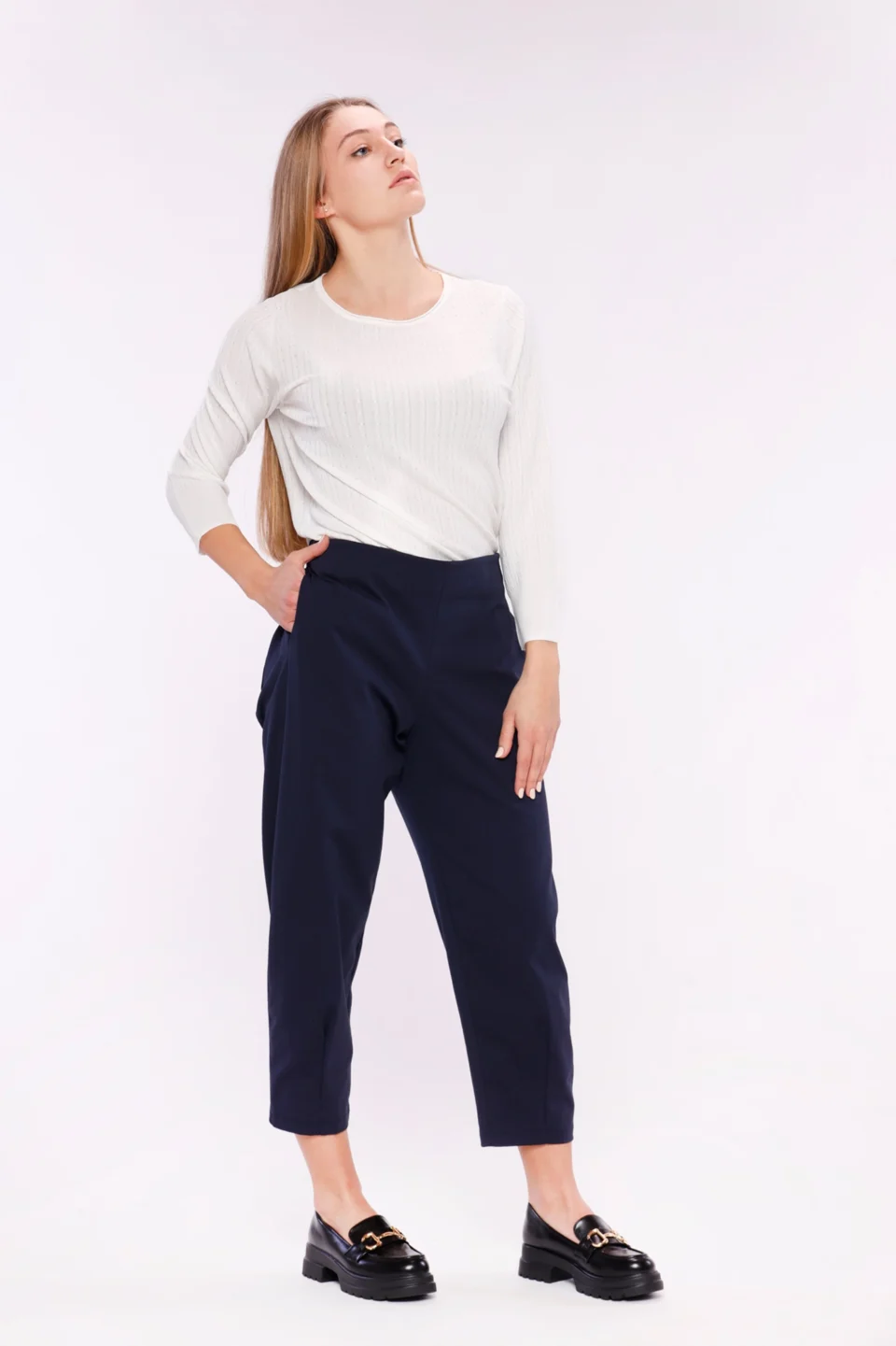 PANTALONE Comodo dal taglio classico con chiusura a elastico ONEWORLD HYBRID